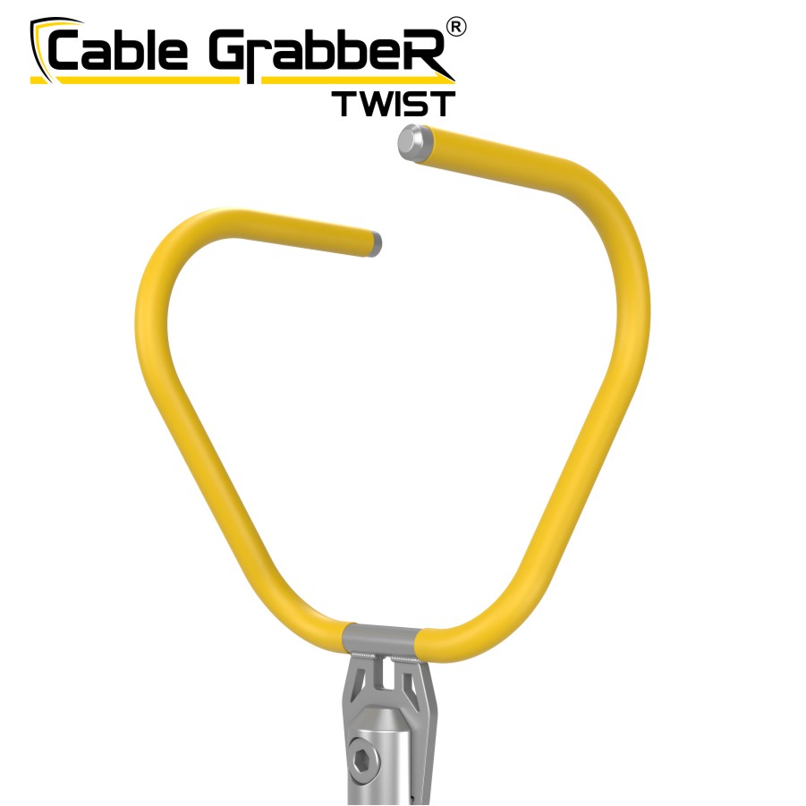 Инструмент безопасности для ручного перемещения кабелей, рукавов, труб Cable GrabbeR TWIST STCGT 120