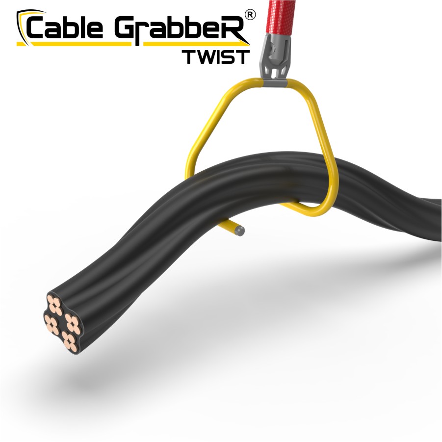 Инструмент безопасности для ручного перемещения кабелей, рукавов, труб Cable GrabbeR TWIST STCGT 120